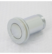 Выпуск AlcaPlast 1 1/4 Click-Clack с переливом малая пробка хром A391