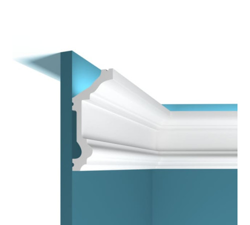 Карниз под подсветку Perfect Plus P91 2000x120x120 мм P91