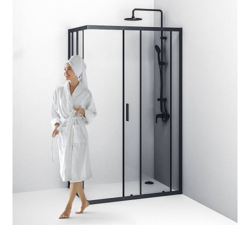 Душевое ограждение AM.PM Gem 120x80 см без поддона W93G-404-120280-BT