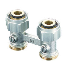 Узел нижнего подключения Oventrop Multiflex прямой 1/2 HP x 3/4 НГ 1015883