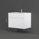 Тумба под раковину подвесная AM.PM Inspire V2.0 80 см 3 ящика белый матовый M50AFHX0803WM