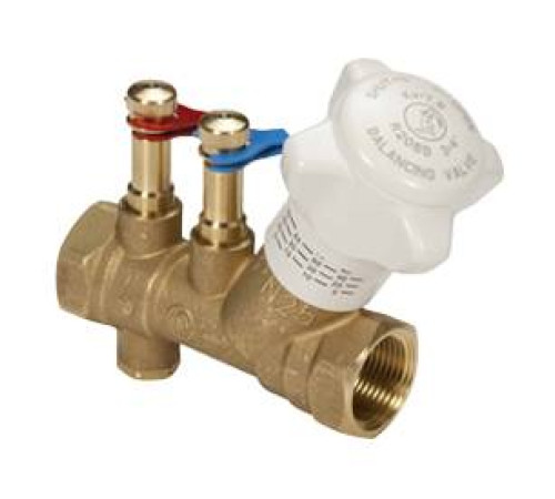 Клапан балансировочный статический Giacomini R206B DN 32 1 1/4 со штуцерами R206BY006