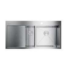 Кухонная мойка Omoikiri Akisame 100-2-R-IN нержавеющая сталь 100x51 см 4973547