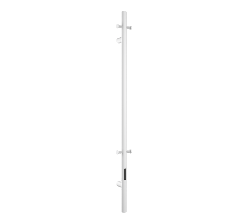 Полотенцесушитель электрический Boheme Uno 12.2x150 см скрытое подключение матовый белый 726-MW