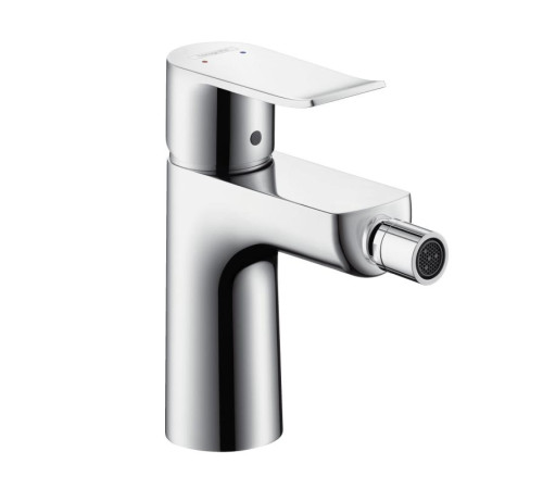 Смеситель для биде Hansgrohe Metris со сливным гарнитуром 31280000
