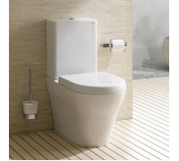 Унитаз-моноблок TOTO MH 39.2x70.4x41 см безободковый Tornado Flush белый CW161Y#XW / SW10044G1#W