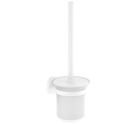 Ершик для туалета настенный Timo Saona белый матовый 13061/16