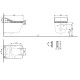 Комплект TOTO Washlet SW унитаз подвесной сиденье с управлением инсталляция клавиша SP10695UN