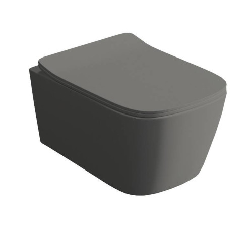 Унитаз подвесной Artceram A16 The.Reel Saniglaze 36х52 см grigio oliva ASV006 15 00
