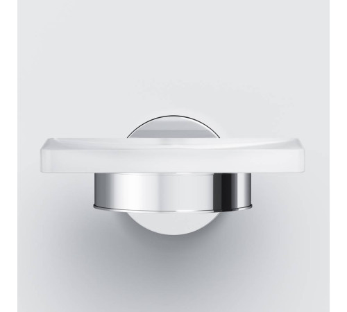 Мыльница стеклянная с настенным держателем AM.PM X-Joy хром A85A34200