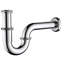 Сифон для раковины Timo трубчатый без выпуска хром 961/00L