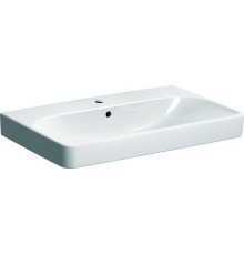 Раковина Geberit Smyle Square 75х48 см с отверстием под смеситель 500.249.01.1