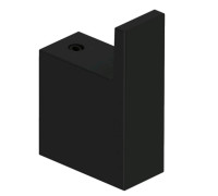 Крючок для ванной Kludi Vela C черный матовый 3198439