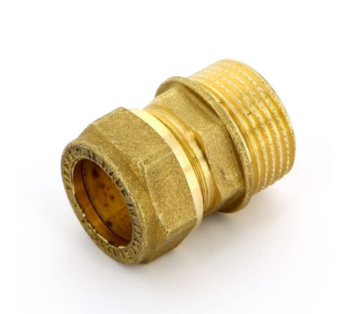 Муфта компрессионная Tiemme 1100 18х1/2 наружная резьба 1100009