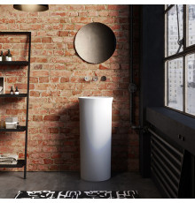 Раковина Kerasan The New Yorker 40х89 см свободностоящая слив в стену белый 564501