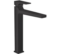 Смеситель для раковины Hansgrohe Metropol 260 однорычажный для раковины-чаши матовый черный 32512670