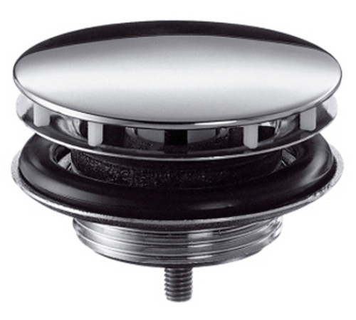 Донный клапан Hansgrohe 1 1/4 с фиксированной крышкой хром 50001000