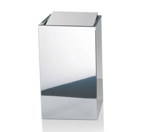 Корзина для белья Decor Walther DW 215 32х32х58 см напольная сталь полированная 0610970