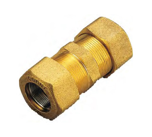 Муфта резьбозажимная латунная Tiemme 1 1/4 1500282