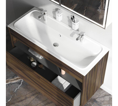 База под раковину AM.PM Func 120 см с нишей и 1 ящиком дуб крафт M8FFUX1201OF