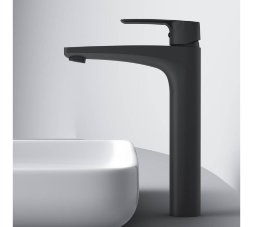 Смеситель для раковины AM.PM Gem матовый черный F90A92022