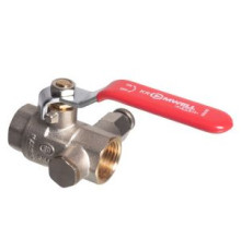 Кран шаровой Kromwell Grand с дренажем 1/2 ВР-ВР усиленный рычаг EU.YT1016032 12_k