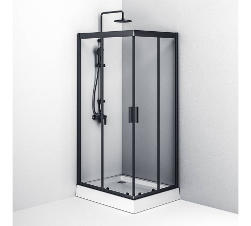 Душевое ограждение AM.PM Gem 100x80 см без поддона W93G-404-100280-BT