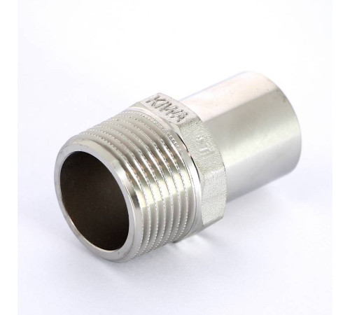 Переходник пресс Viega Sanpress Inox 28 мм x 1 НР нержавеющая сталь 436759