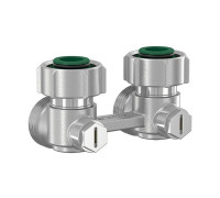 Узел нижнего подключения радиатора Simplex Standart line E2/50 угловой F10017