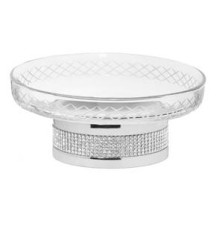 Мыльница настольная Boheme Royal Cristal хром 10930-CR