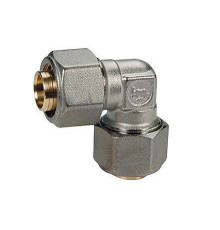 Угольник 90° Giacomini 20x2 мм цанговое соединение хромированный R561MX057