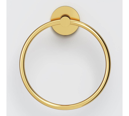 Кольцо для полотенец AM.PM X-Joy настенное золото A85A34499
