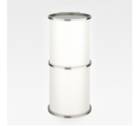 Светильник настенный LED Armani/Roca Baia brushed steel 7.8130.8.434.2