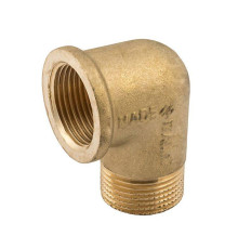 Угольник 90° General Fittings 1 1/4 НВ латунь EBF12114