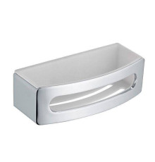 Полка для ванной Keuco Elegance 239х105х70 мм хром/белый 11658010000