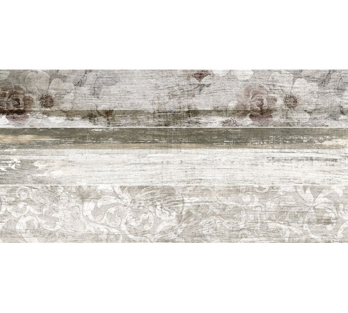 Плитка настенная Laparet Next серый узор 25х50 см 34100