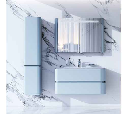 Тумба под раковину подвесная 100 см AM.PM Sensation светло-голубой M30FHX1002BG