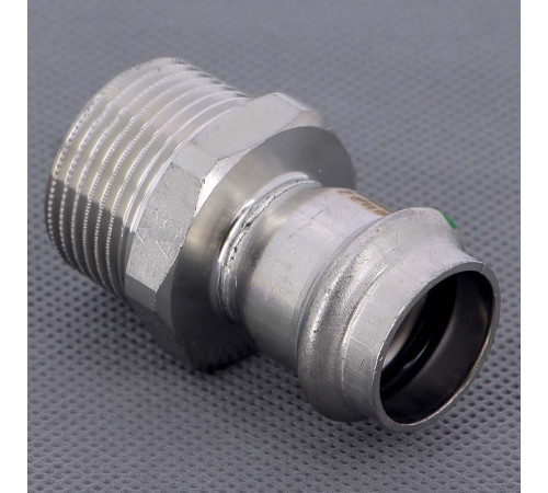 Муфта переходная пресс-Н Viega Sanpress Inox нержавеющая сталь 22x1 436506