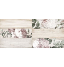 Вставка декоративная Cersanit Provans рельефная многоцветная 20x44 см PH2G451