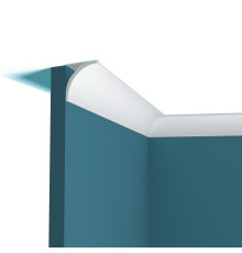 Карниз потолочный Perfect Plus P147 из ударопрочного полимера 2000x110x110 мм P147