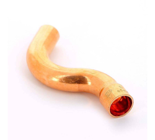 Обвод однораструбный медный под пайку Viega 15 мм 102012