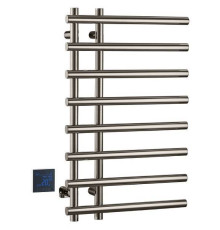 Полотенцесушитель электрический Boheme Uno 50x11,8x80 см nickel brush 722-NB