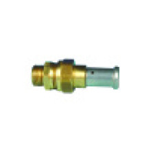 Муфта с плоским уплотнением латунная пресс Henco 26x1 HE 26P-2606