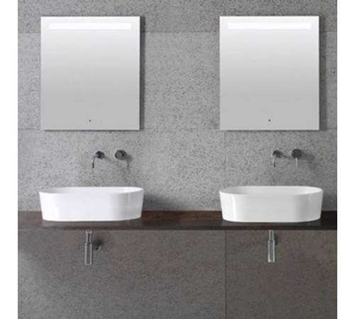 Раковина Globo Forty3 60х35х16 см без отверстия белая FO061.BI