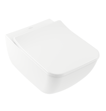 Унитаз подвесной Villeroy & Boch Venticello 375x560 мм CeramicPlus альпийский белый 4611R0R1
