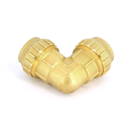 Угол обжимной Tiemme 40х40 мм для ПНД труб 3400017