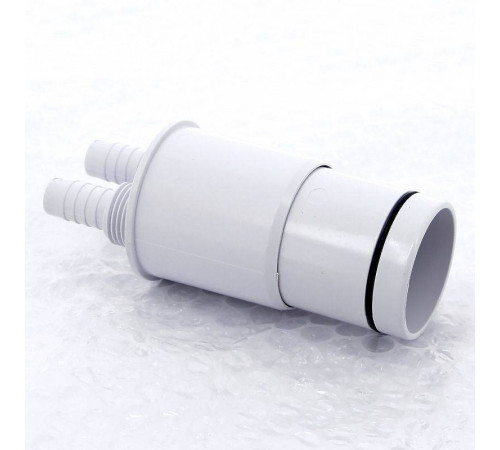 Адаптер McAlpine для подключения слива с 2 прямыми отводами 1/2 x 40/50 мм WFH-CON4050