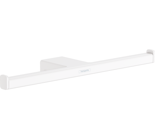 Держатель запасного рулона туалетной бумаги двойной Hansgrohe AddStoris белый матовый 41748700