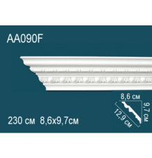 Карниз потолочный полиуретановый гибкий Perfect AA090F