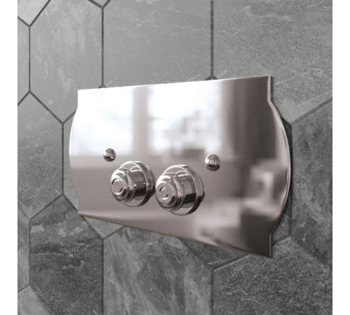 Клавиша смыва для бачков Geberit UP320 Tiffany World TW 300.1 хром TW300.1cr